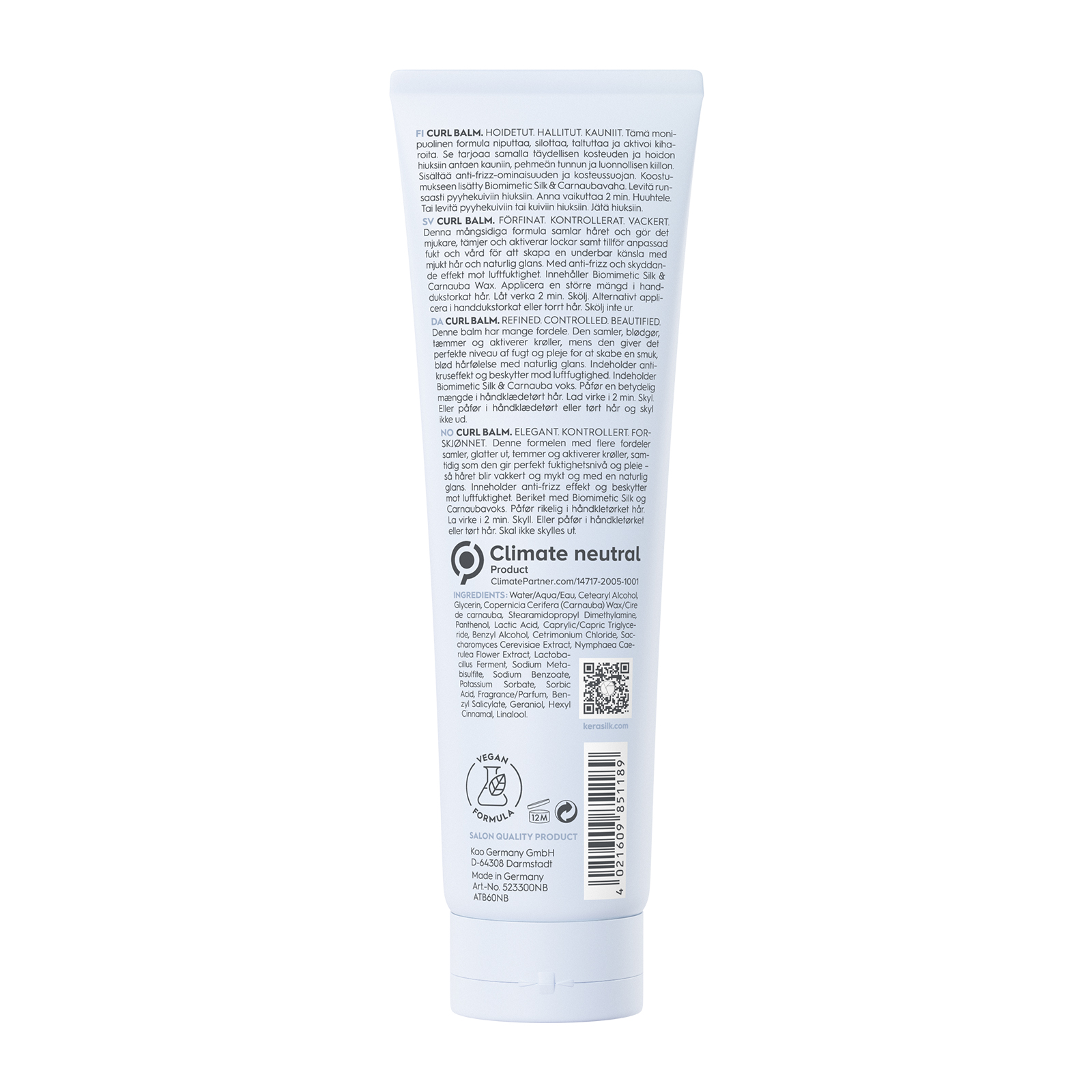 Kerasilk Curl Balm 150ml - Image 3